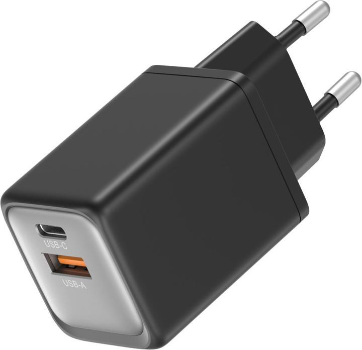 Produktbild FoneKit 48W GaN PD Power Adapter, USB-C + USB-A, black (48 W, 2 Ports)