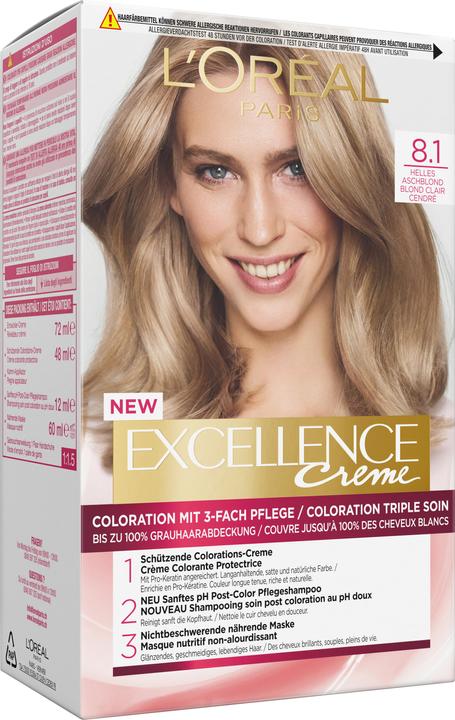 Produktbild L'Oréal Paris Excellence Cream (45299 Kühles Blond)