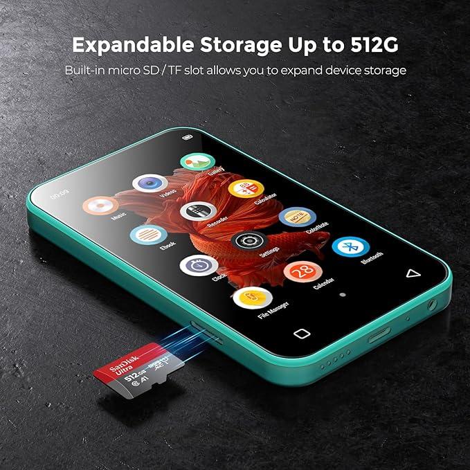 Immagine prodotto Timmkoo Lettore MP3 con Bluetooth (8 GB)