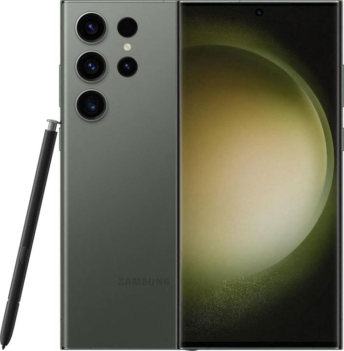 Produktbild Samsung Galaxy S23 Ultra (256 GB, Green, 6.80", SIM + eSIM, 5G)
