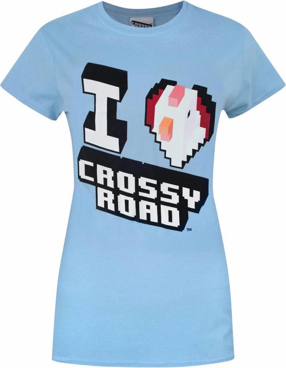 Actual product image Crossy Road I Love Tshirt (L)