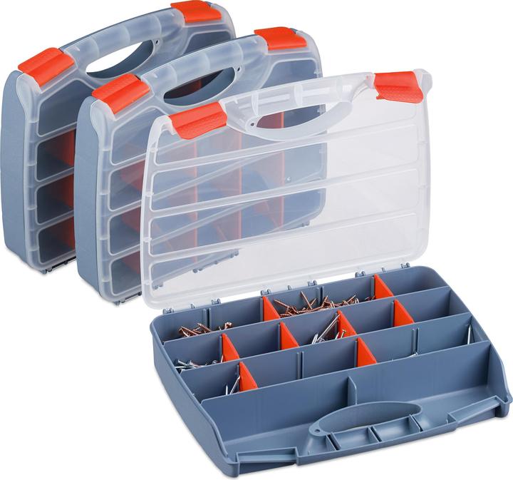 Actual product image Relaxdays 3x storage box