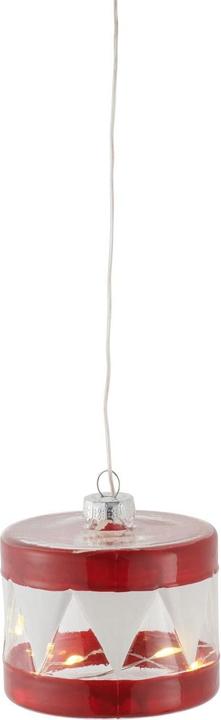 Produktbild Sirius LED Baumschmuck Elly Trommel, Rot (1x)