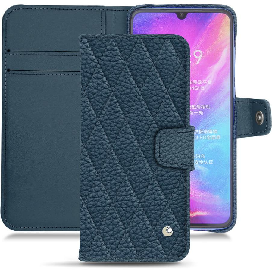 Thumbnail - Noreve Lederschutzhülle Wallet (Xiaomi Mi 9), Smartphone Hülle, Blau