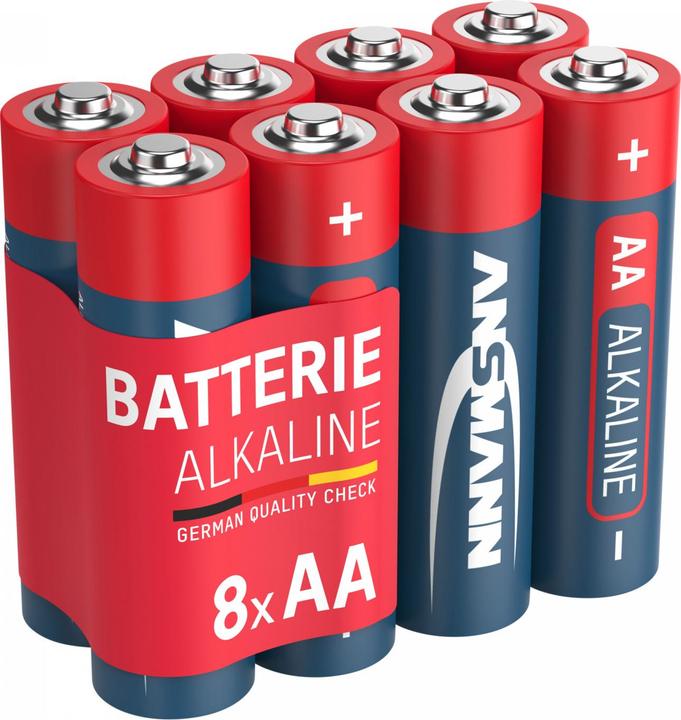 Image du produit Ansmann Rouge Alcaline (8 pcs, AA)