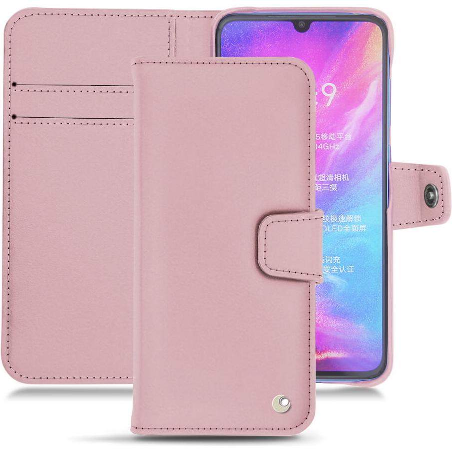 Thumbnail - Noreve Lederschutzhülle Wallet (Xiaomi Mi 9), Smartphone Hülle, Rosa