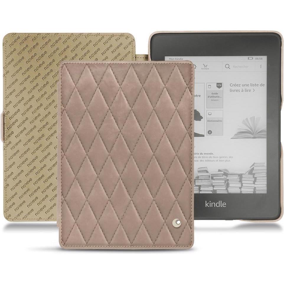 Noreve Lederschutzhülle horizontal (Kindle Paperwhite 2018), Tablet Hülle, Beige