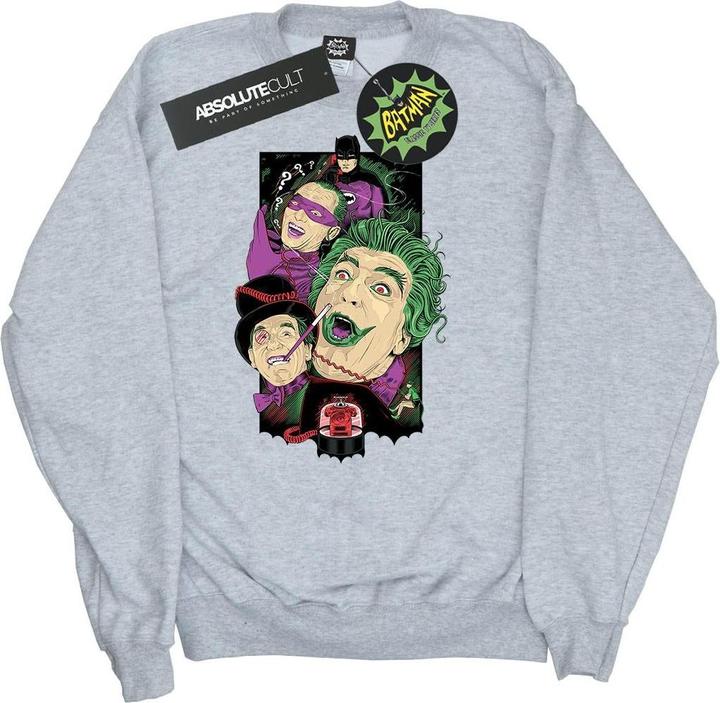 Produktbild Batman TV Serie Rogues Gallery Baumwoll Sweatshirt (S)