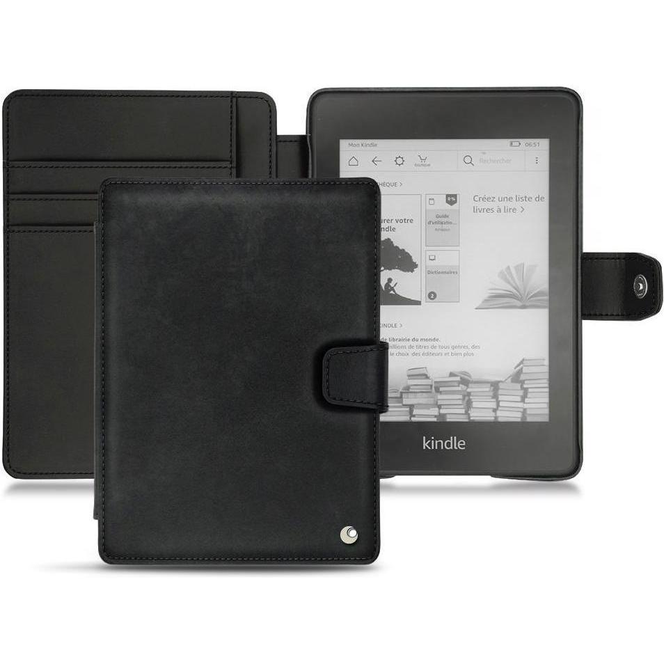Thumbnail - Noreve Lederschutzhülle Wallet (Kindle Paperwhite 2018), eReader Zubehör, Schwarz