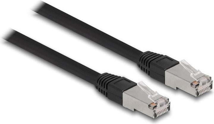 Produktbild Delock RJ45 Netzwerkkabel Cat.6A S/FTP PE Outdoor 20 m schwarz (S/FTP, CAT6a, 20 m)