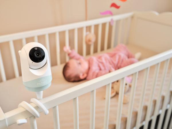 Immagine prodotto ETA | Baby Monitor | 530690000 MIMI | Telecamera flessibile | Bianco/verde (Video e audio, 50 m)