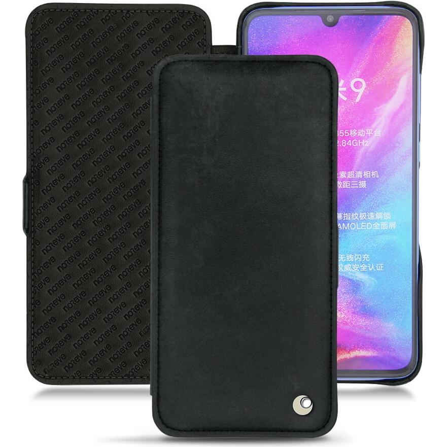 Thumbnail - Noreve Lederschutzhülle horizontal (Xiaomi Mi 9), Smartphone Hülle, Schwarz