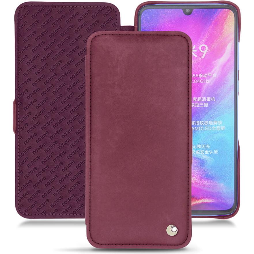 Thumbnail - Noreve Lederschutzhülle horizontal (Xiaomi Mi 9), Smartphone Hülle, Violett