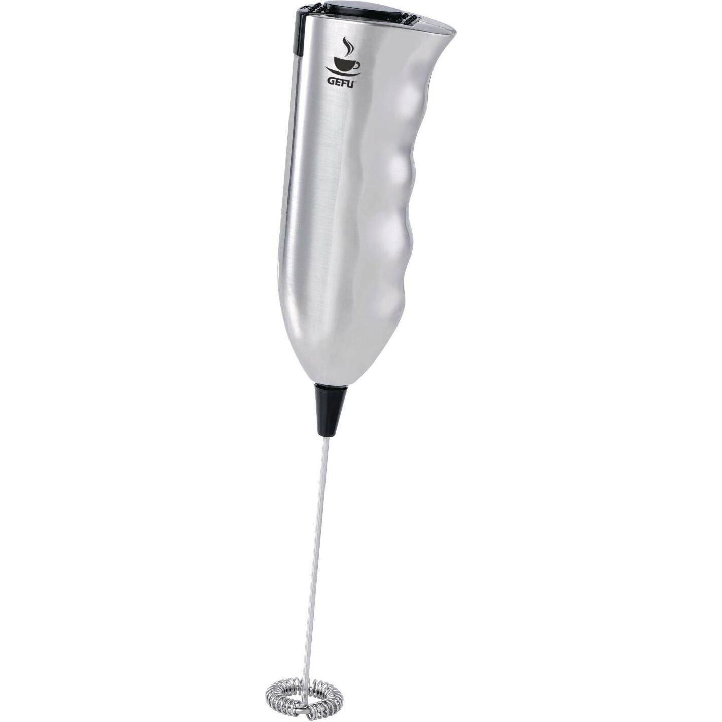 GEFU Marcello, Milchaufschäumer, Silber