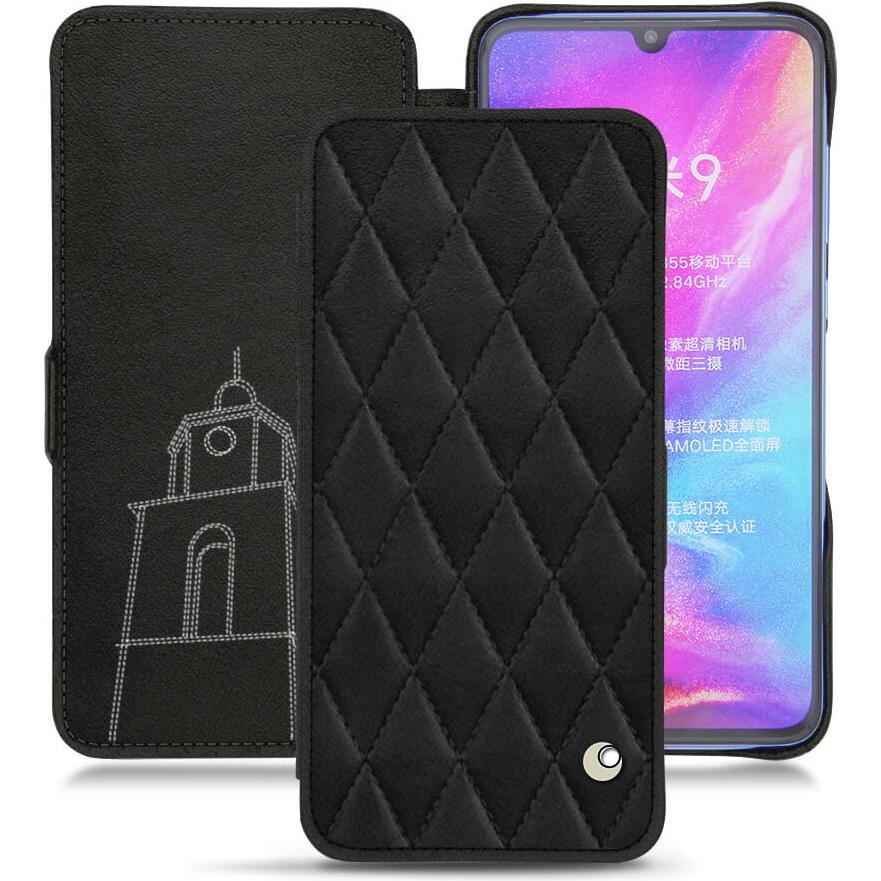 Thumbnail - Noreve Lederschutzhülle horizontal (Xiaomi Mi 9), Smartphone Hülle, Schwarz