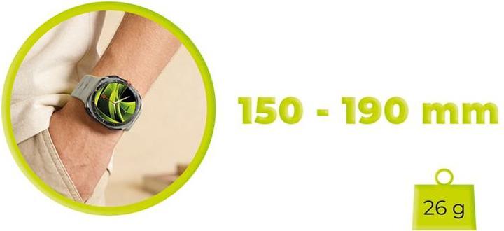 Image du produit Mobile Origin Sangle Easy Silicone Galaxy Watch Ultra 47mm Starlight (20 mm, Silicone)