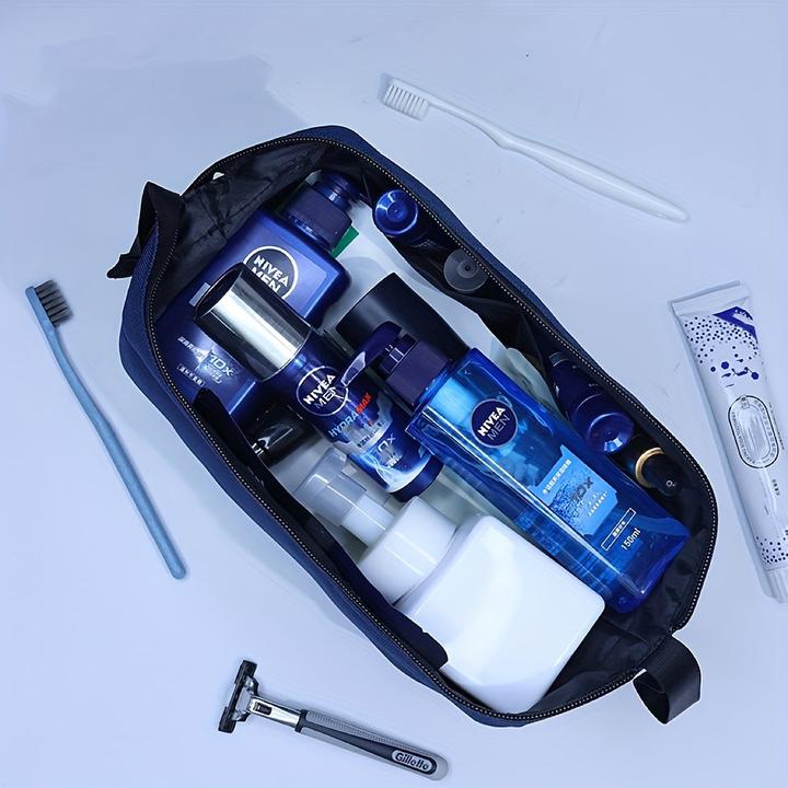 Actual product image Only-Bags.Store Large capacity travel toiletry bag with multiple compartments, for business trips and gifts