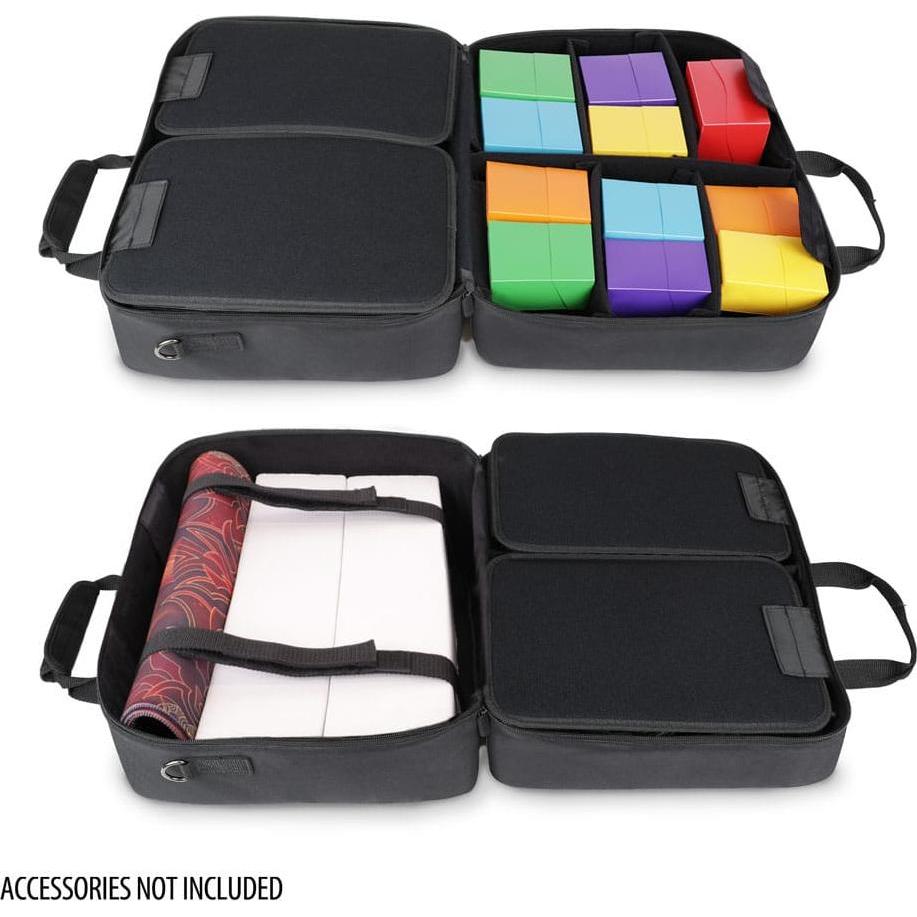 Enhance USA Gear XL MTG Deck Box Travel Case Black