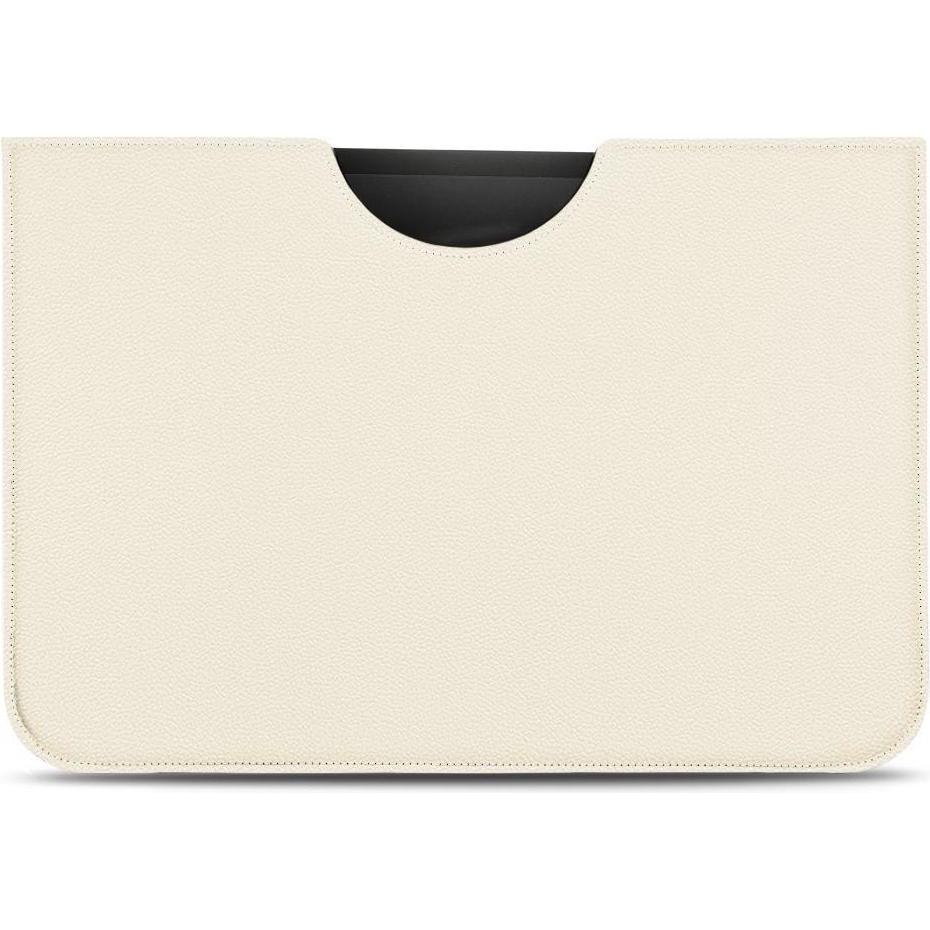 Noreve Lederschutzhülle (iPad Pro 12.9 2018 (3. Gen)), Tablet Hülle, Weiss
