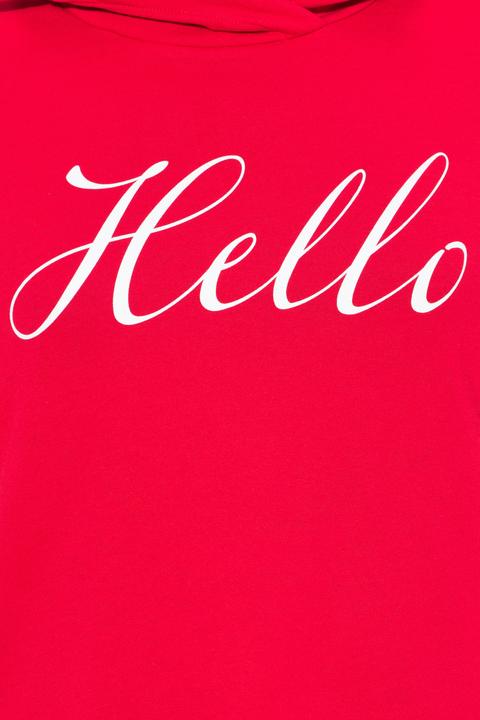 Immagine prodotto Ulla Popken Felpa dalla vestibilità classica con HELLO e collo alto (46, 48)