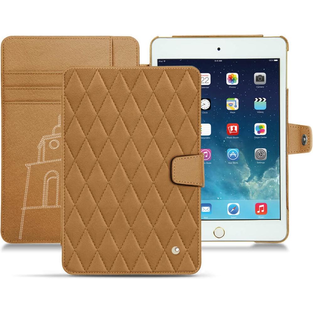 Thumbnail - Noreve Lederschutzhülle Wallet (iPad Mini 5), Tablet Hülle, Braun