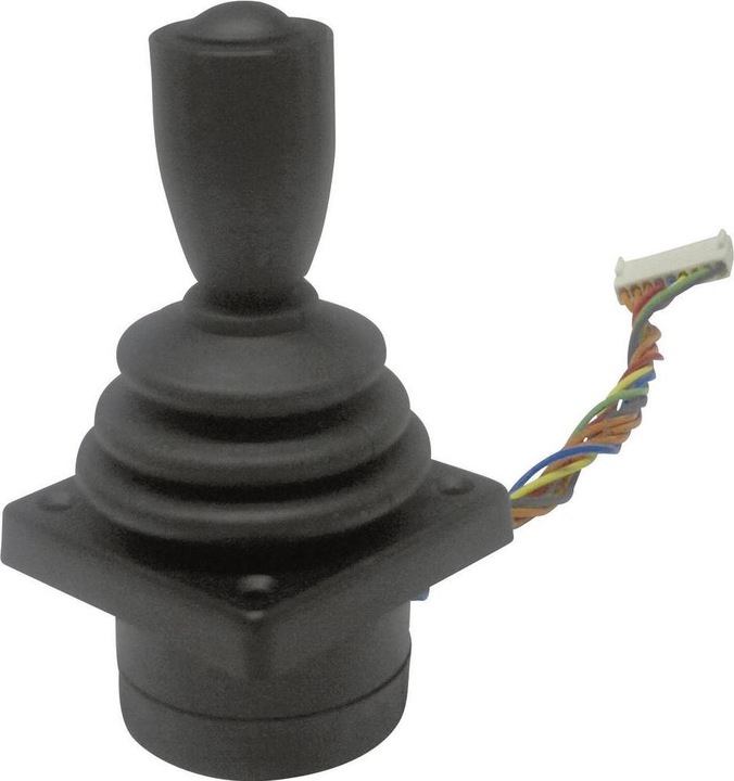 APEM Joystick IP65 Hall Effect Series 3000 with push button
