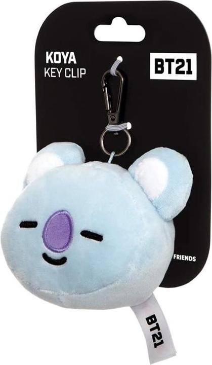 Image du produit Line Friends Porte-clés BT21 - plush KOYA keychain