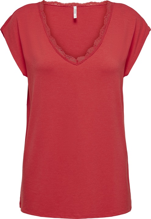 Actual product image Only Regular fit V-neck curve top Top (54)
