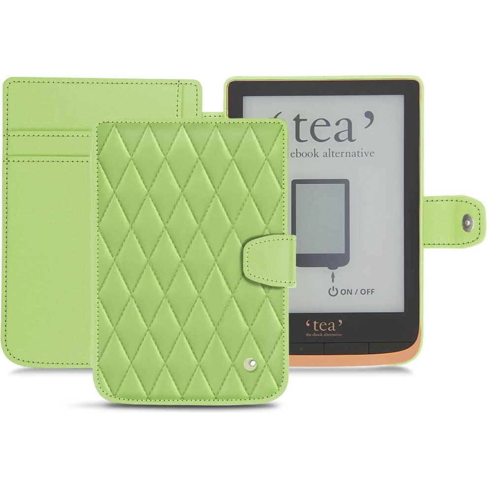 Noreve Lederschutzhülle Wallet (Touch HD 3), eReader Zubehör, Grün