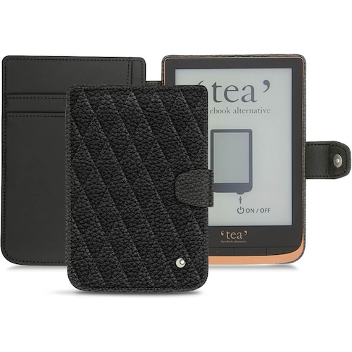 Noreve Lederschutzhülle Wallet (Touch HD 3), eReader Zubehör, Schwarz