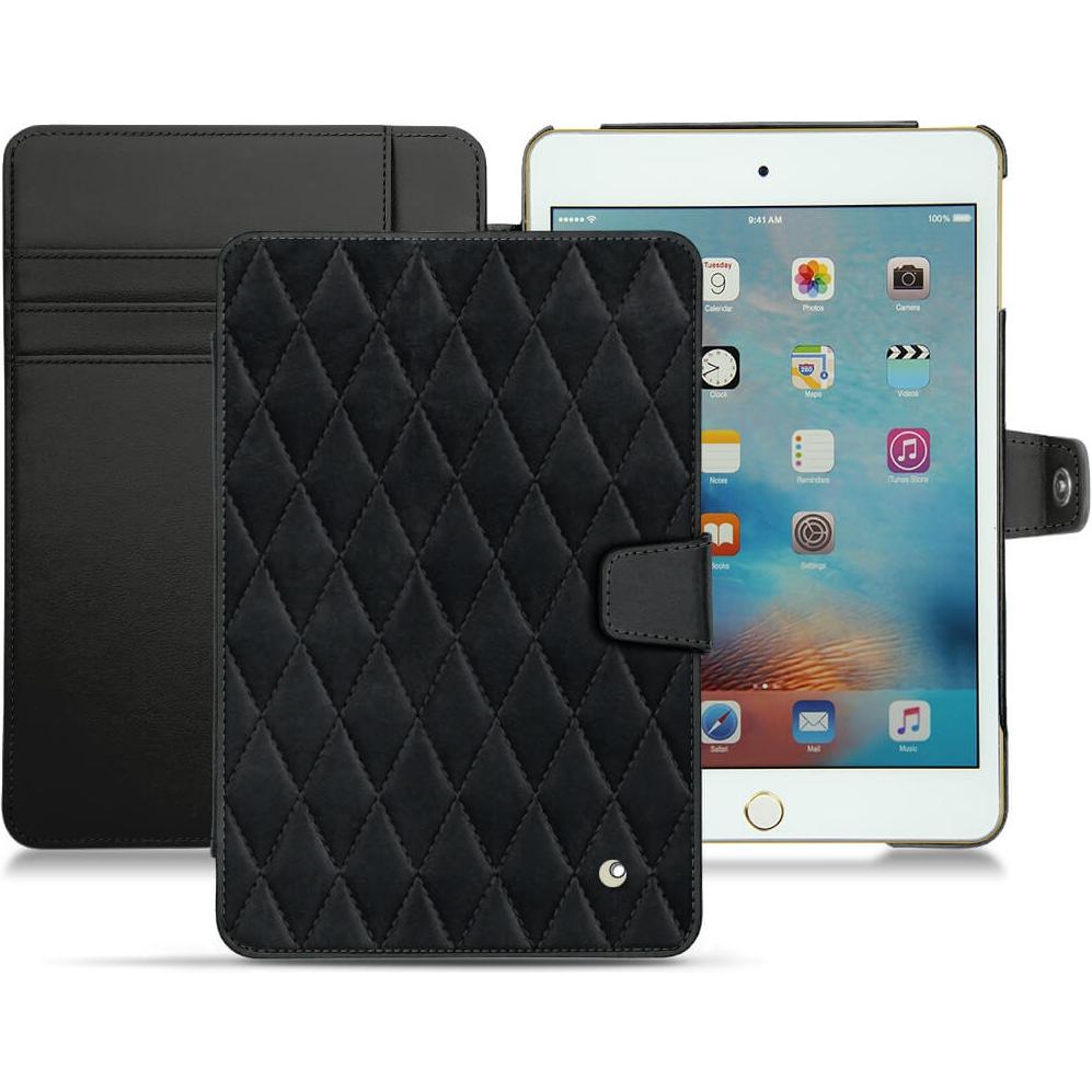 Noreve Lederschutzhülle Wallet (IPad Mini 4), Tablet Hülle, Grau