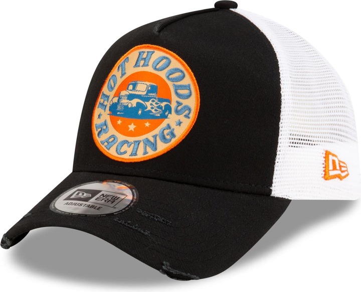 Produktbild New Era Adjustable A-Frame Trucker Cap - HOT HOODS Racing