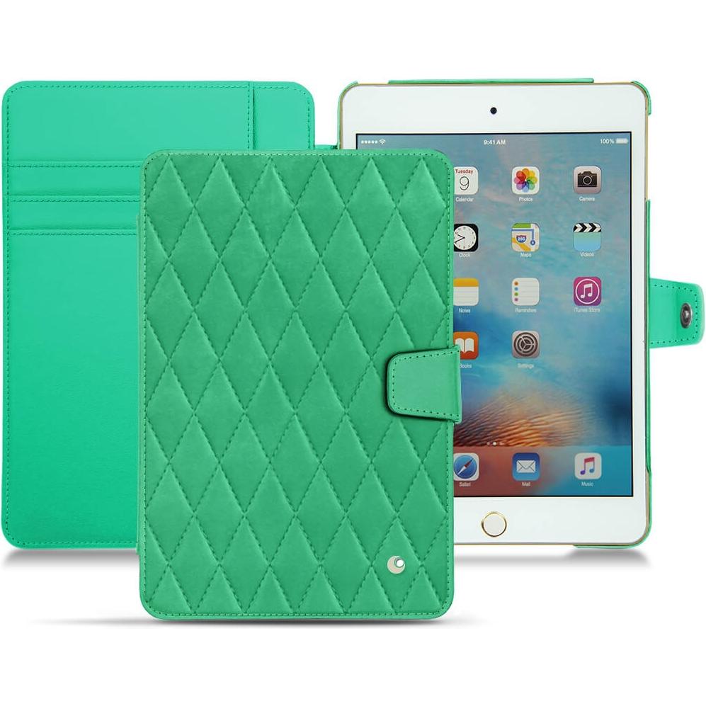 Noreve Lederschutzhülle Wallet (IPad Mini 4), Tablet Hülle, Beige