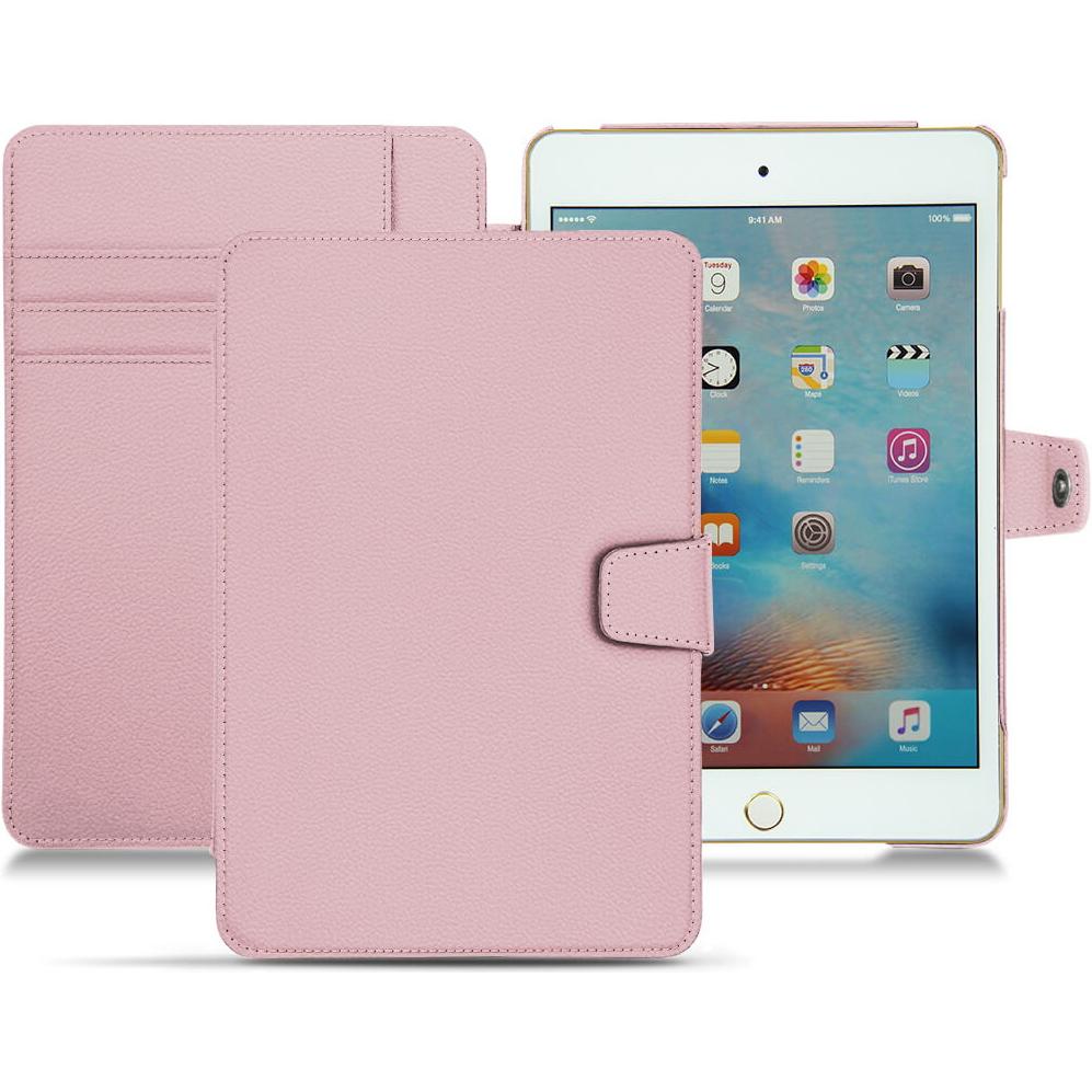 Noreve Lederschutzhülle Wallet (IPad Mini 4), Tablet Hülle, Rosa