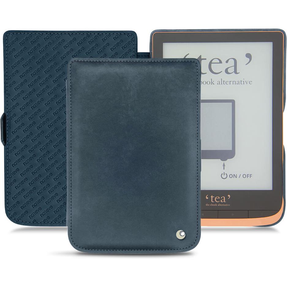 Thumbnail - Noreve Lederschutzhülle horizontal (Touch HD Plus), Tablet Hülle, Blau