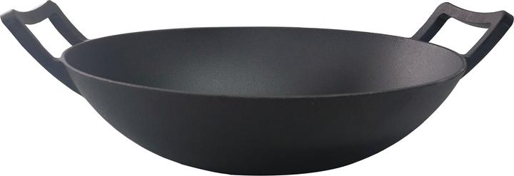 Actual product image Haws wok i støbejern med traelåg Ø36 cm (36 cm, Wok, Cast iron)