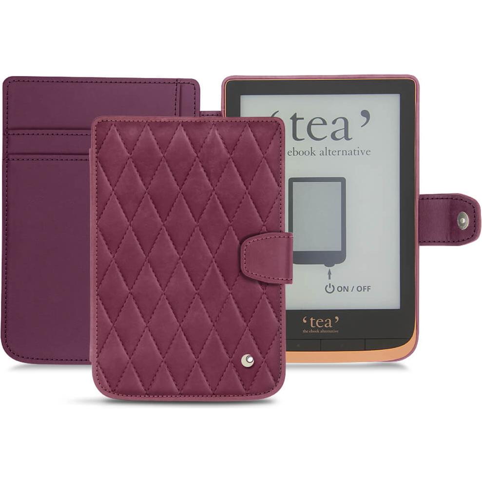 Noreve Lederschutzhülle Wallet (Touch HD 3), eReader Zubehör, Violett