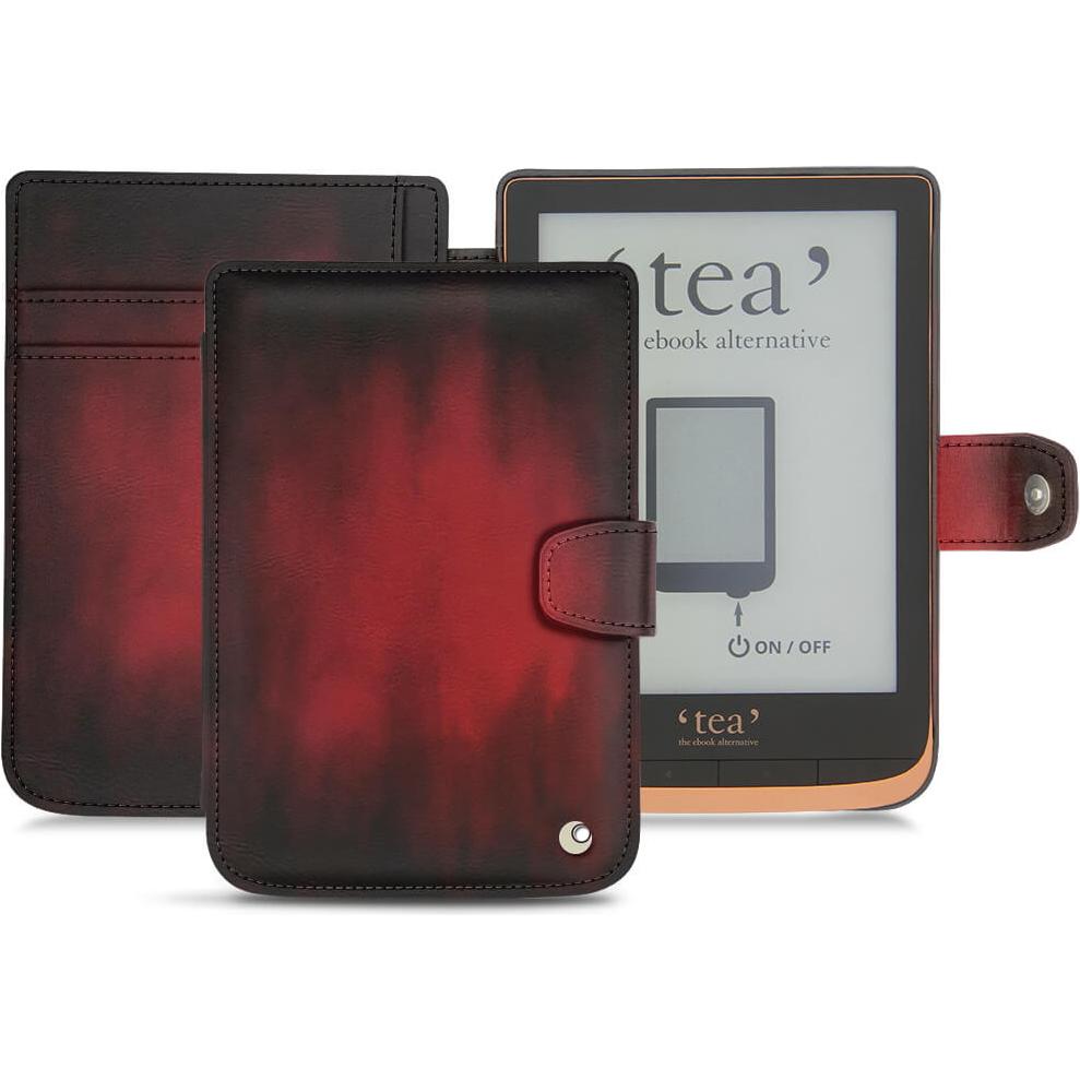 Noreve Lederschutzhülle Wallet, eReader Zubehör, Rot