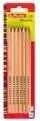 Actual product image Herlitz Pencil Skizzo natural, hexagonal, hardness grade: HB made of wood, natural, unbreakable graphite (2.20 mm, HB, 12 x)