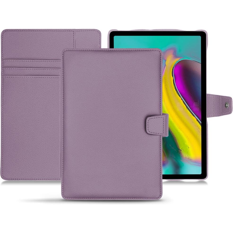 Noreve Lederschutzhülle Wallet (Galaxy Tab S5e), Tablet Hülle, Violett