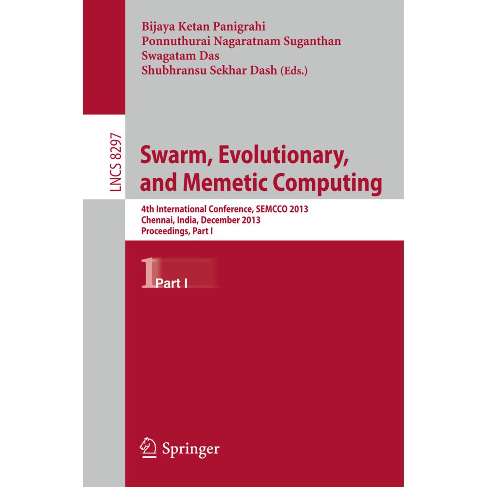 Swarm, Evolutionary, and Memetic Computing, Fachbücher von Swagatam Das, Shubhransu Sekhar Dash, Ponnuthurai Nagaratnam ...