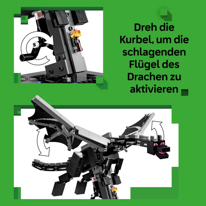 Produktbild LEGO Minecraft-Drache des Kreditgebers (21595, LEGO Minecraft)