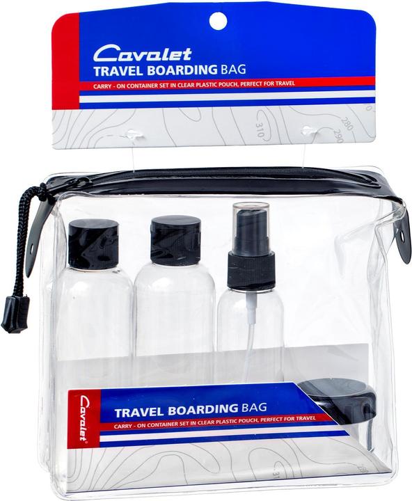 Actual product image Cavalet PET-Reiseflaschen (Additional padding)