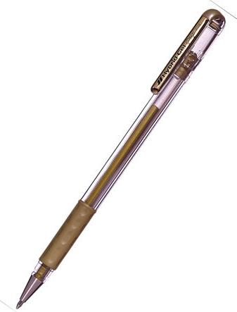Actual product image Pentel Hybrid Gel Grip (Gold colors, 1 x)