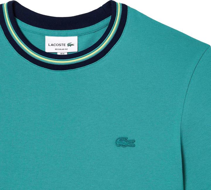 Immagine prodotto Lacoste Maglietta Strisce a Contrasto Elasticizzata Uomo (XS)