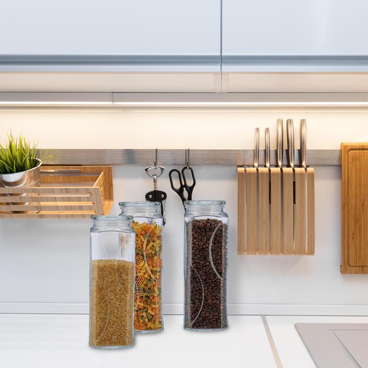 Produktbild Relaxdays 6x Vorratsglas (1.65 l)