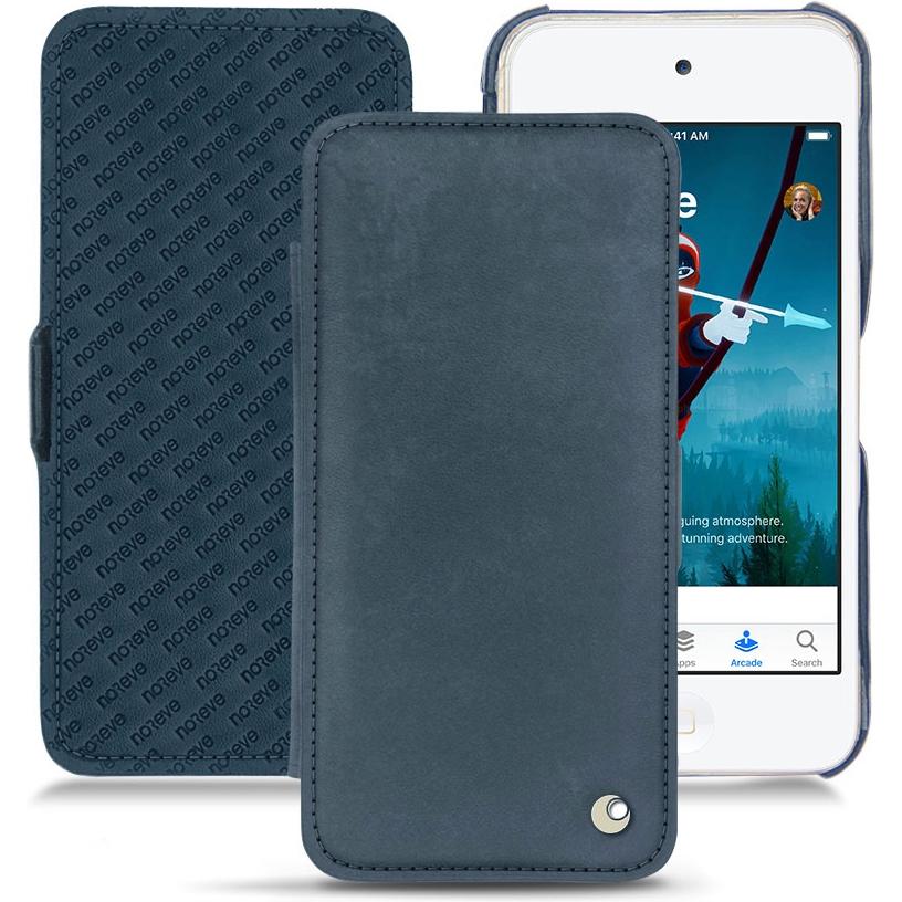 Noreve Lederschutzhülle horizontal, MP3 Tasche + Hülle, Blau