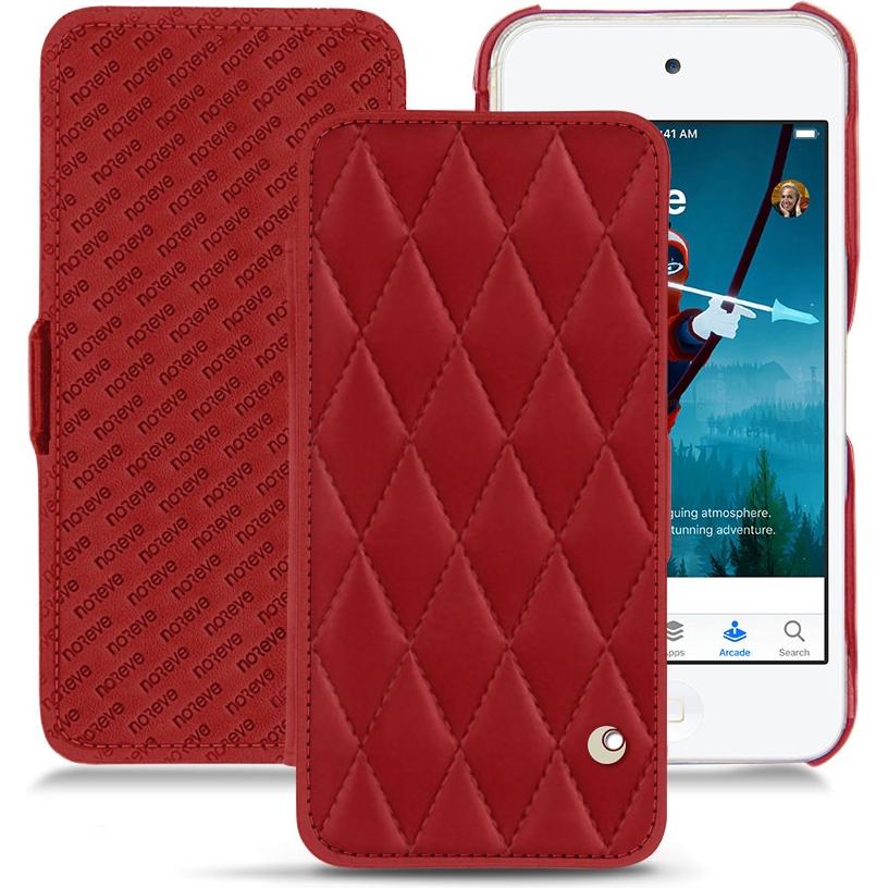 Noreve Lederschutzhülle horizontal, MP3 Tasche + Hülle, Rot