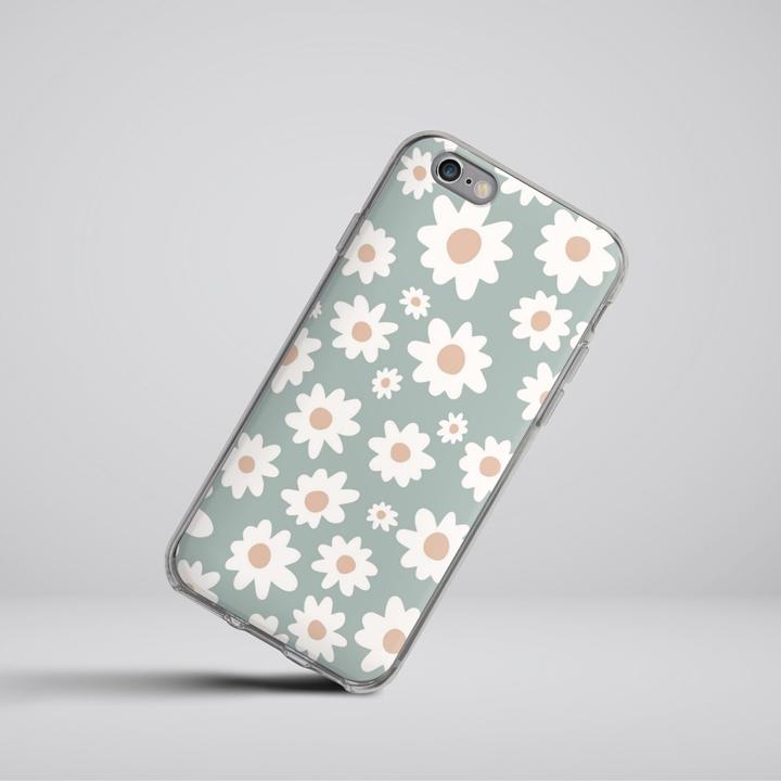 Produktbild DeinDesign Silikon Hülle für Apple iPhone 6 Handyhülle Case Smartphone Schutzhülle Blumen Gänseblume Muster (Apple iPhone 6)