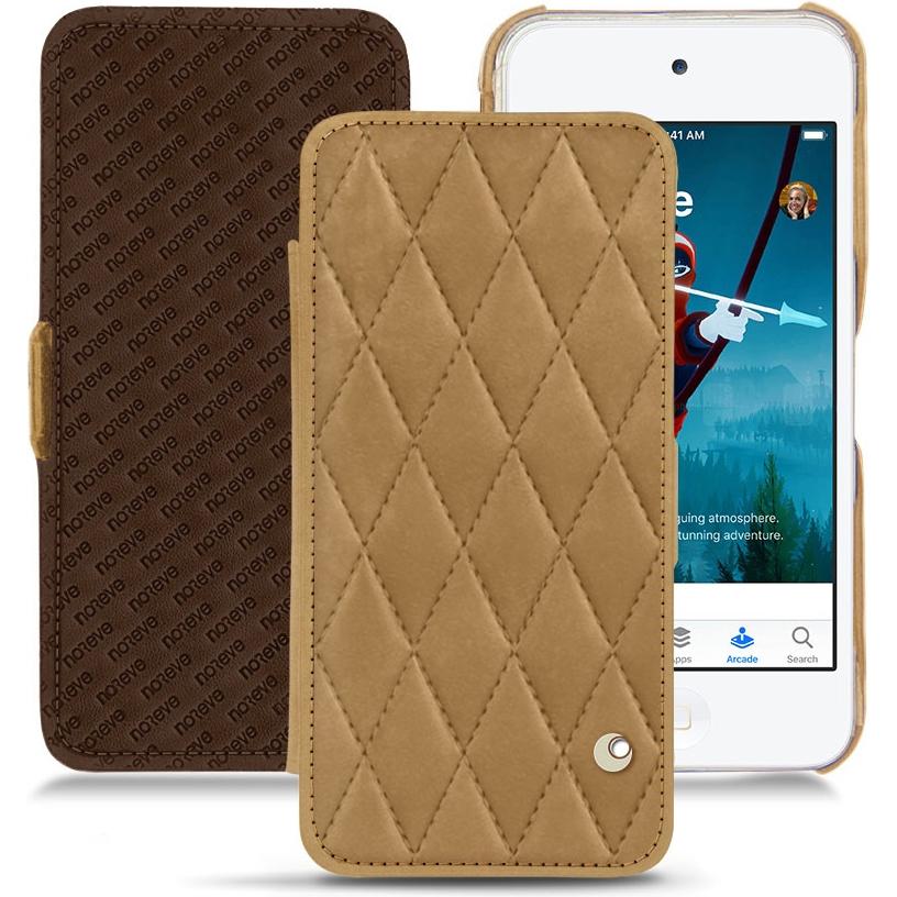 Noreve Lederschutzhülle horizontal, MP3 Tasche + Hülle, Braun